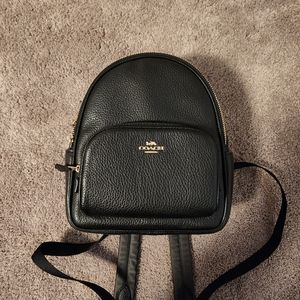 Coach mini backpack
